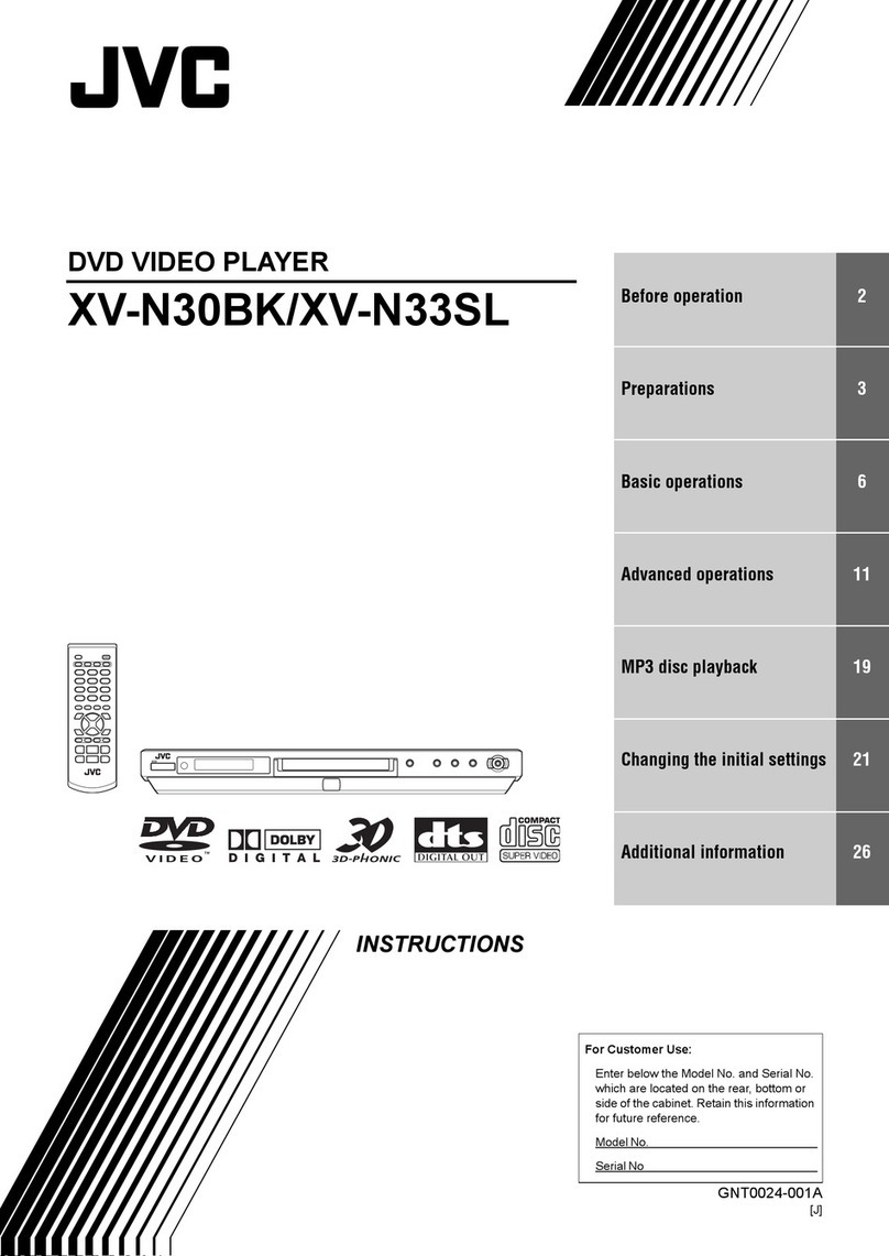 JVC XV-N30BKJ User manual