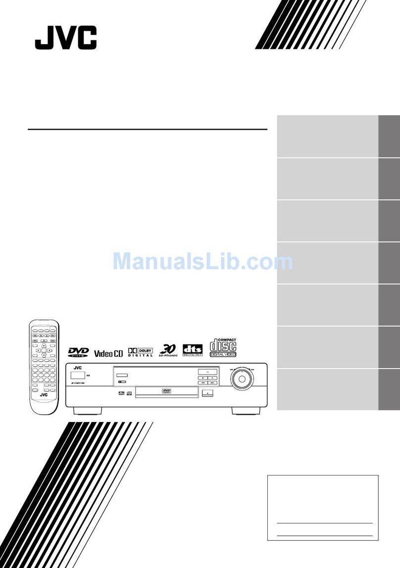 JVC XV-511BKB User manual