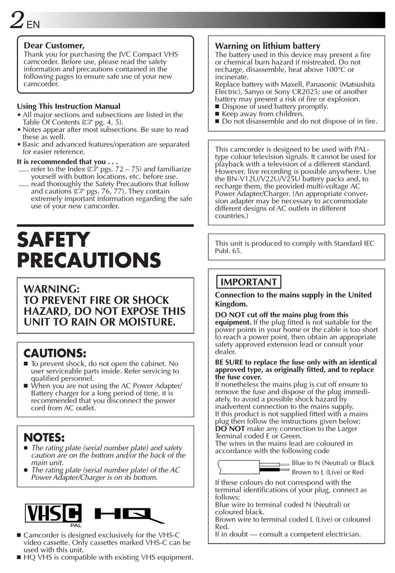 JVC GR-AX958EG User manual