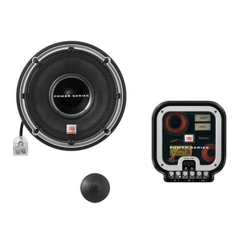 JBL P560C User manual