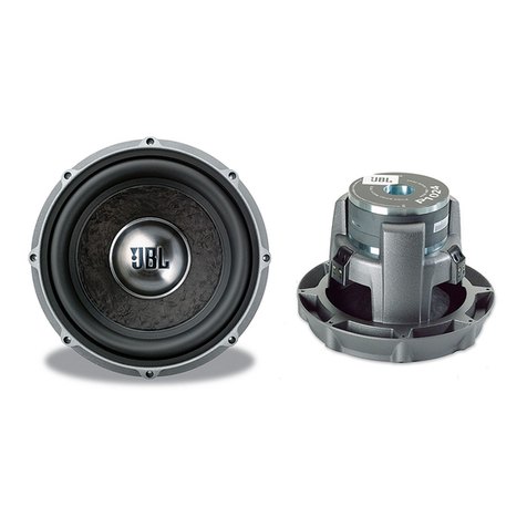 JBL P1022 Technical data