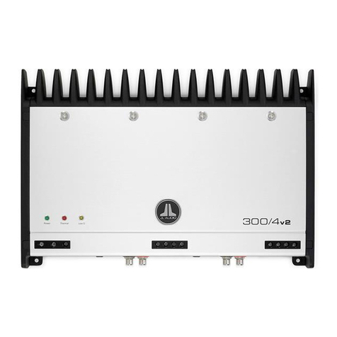 JL Audio Slash v2 300/4V2 User manual