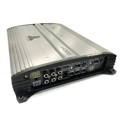 JL Audio E4300 User manual