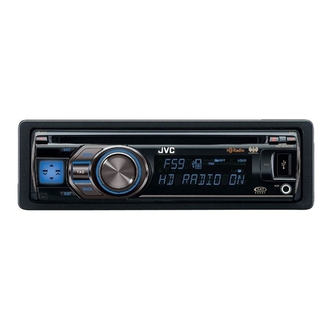 JVC KD-AHD59 - Radio / HD User manual