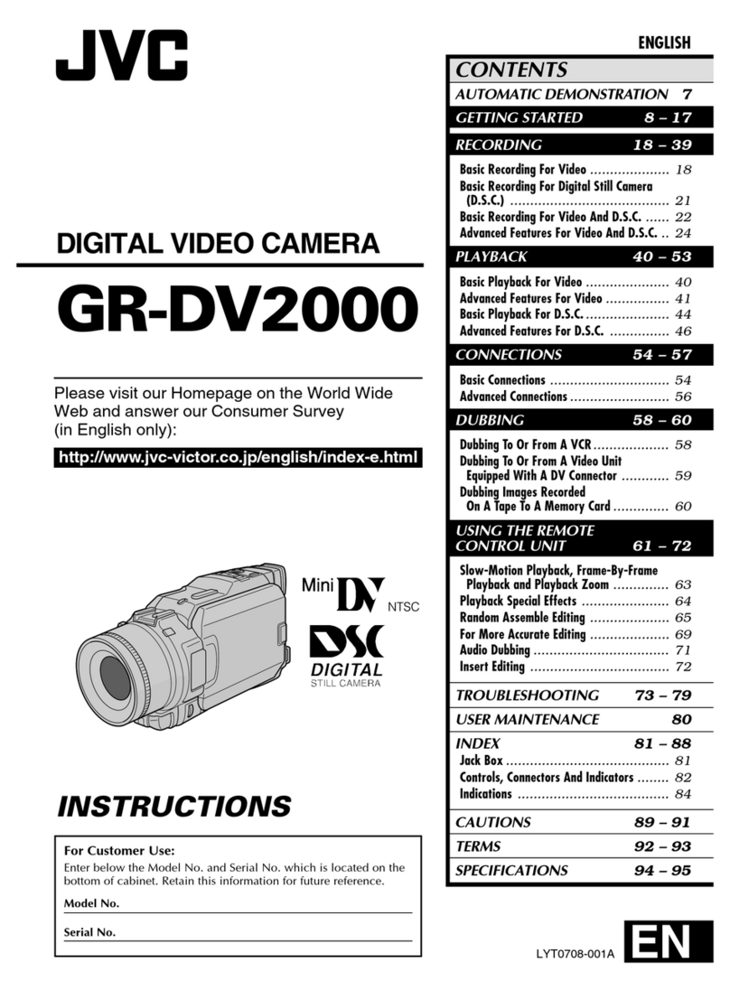 JVC GR-DV2000ED User manual
