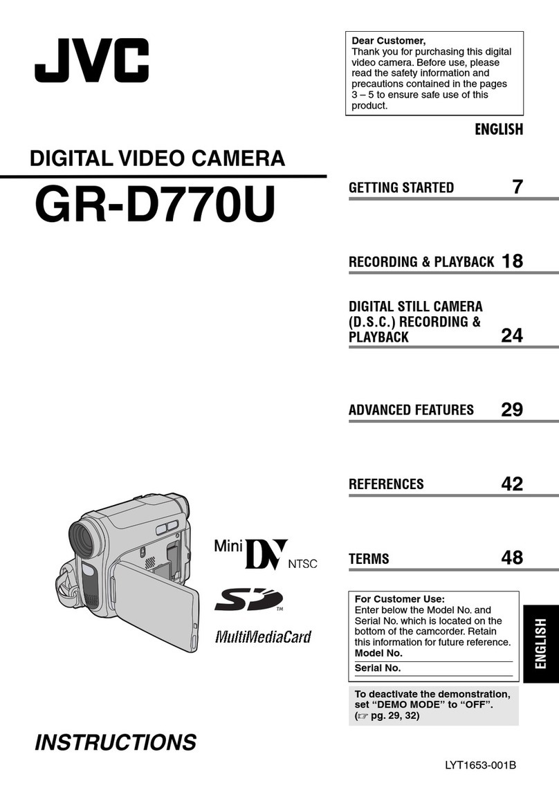 JVC GR-D770UC User manual