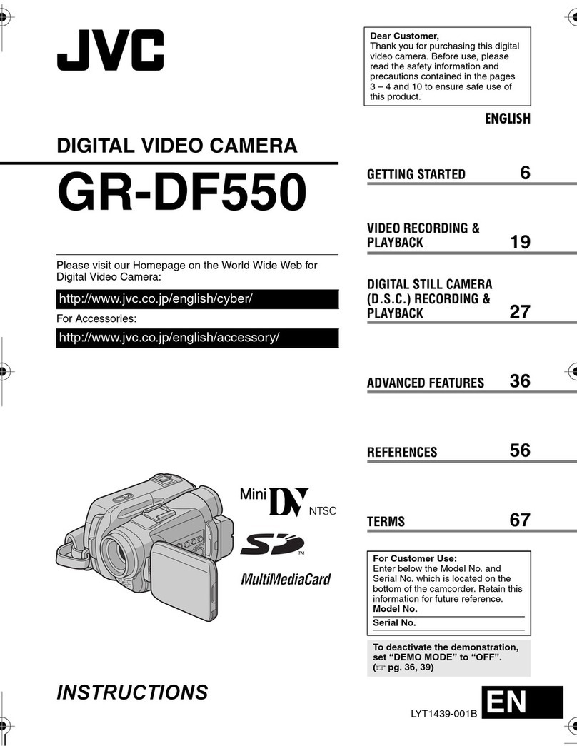 JVC GR-DF550US User manual