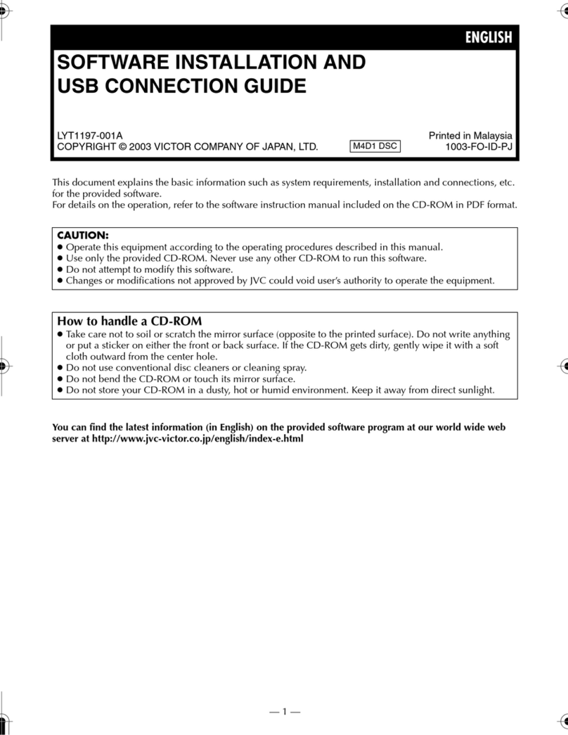JVC GRD72US - MiniDV Digital Camcorder Instruction manual