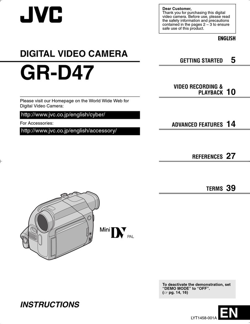 JVC GR-D47AC User manual