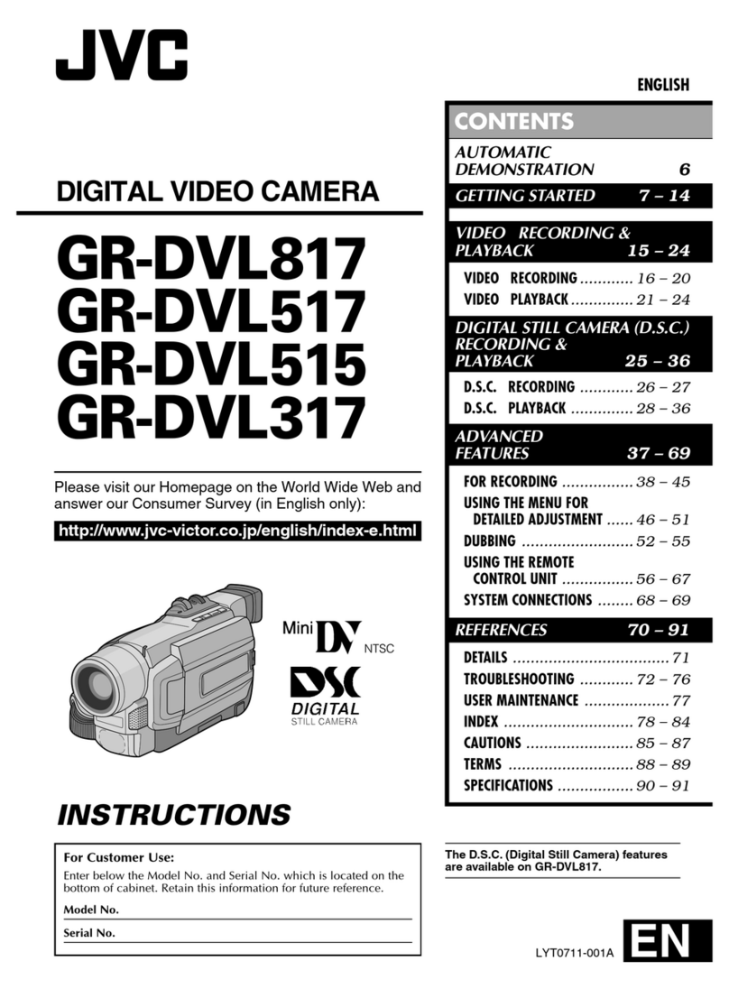 JVC GR-DVL317U User manual JVC GR-DVL317U User manual