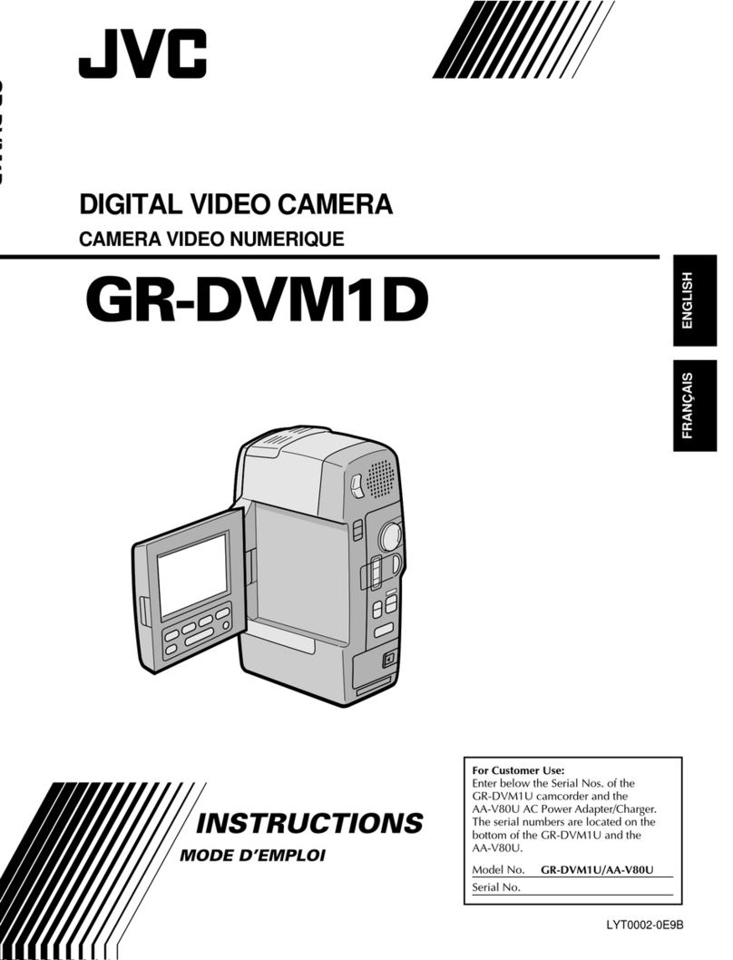 JVC GR-DVM1D Assembly instructions