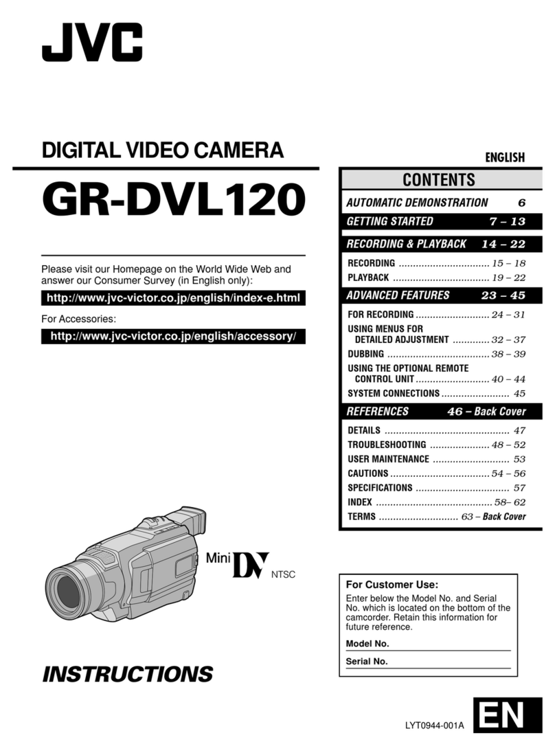 JVC GR-DVL120A User manual