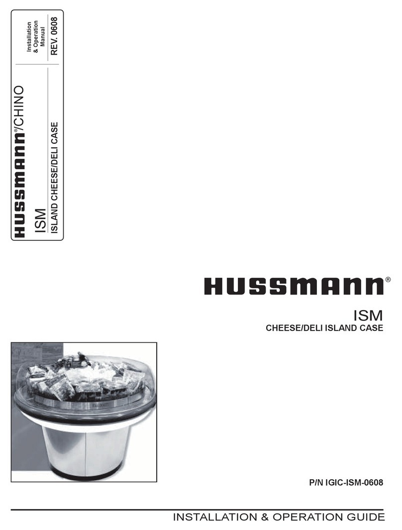 Hussmann ISM Operating instructions Hussmann ISM Operating instructions