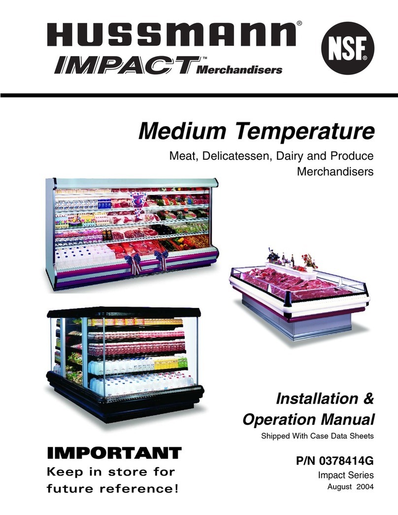 Hussmann MWG User manual