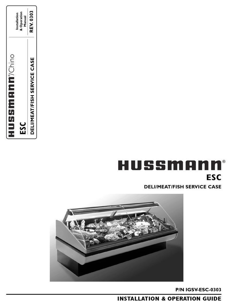 Hussmann ESC Operating instructions