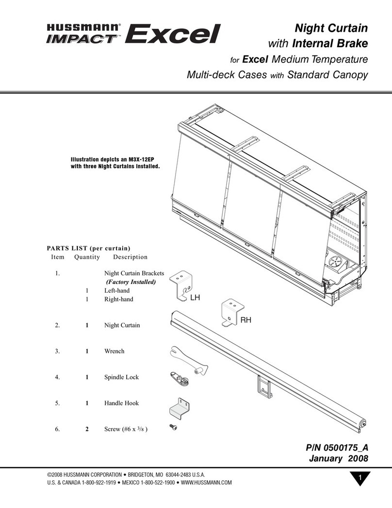 Hussmann DDS User manual Hussmann DDS User manual