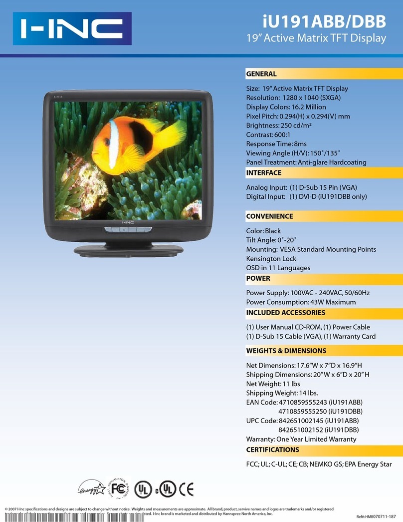 I-Inc iU191ABB User manual