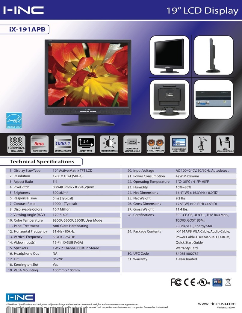 I-Inc iX-191APB User manual