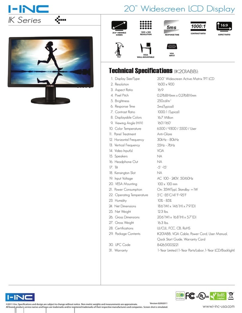 I-Inc iK201ABB User manual