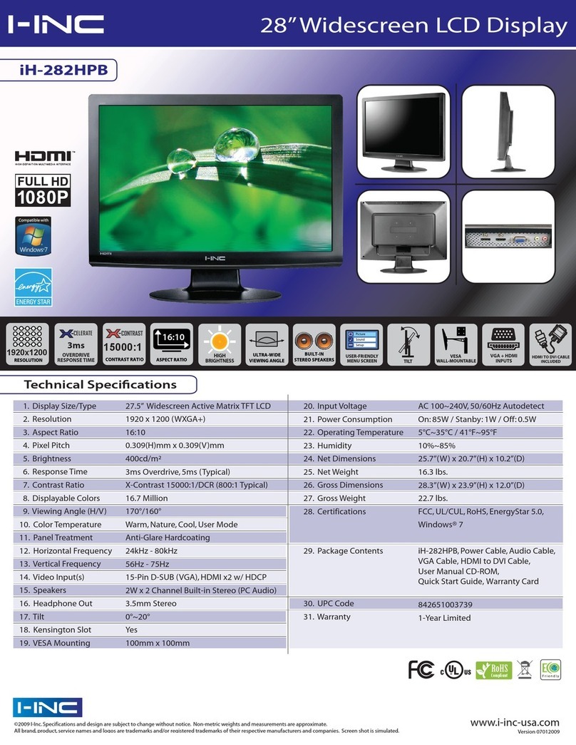 I-Inc iH-282HPB User manual I-Inc iH-282HPB User manual
