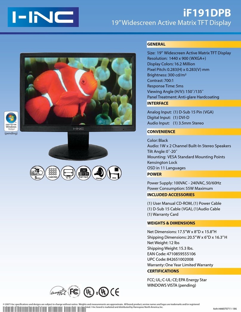 I-Inc iF191DPB User manual