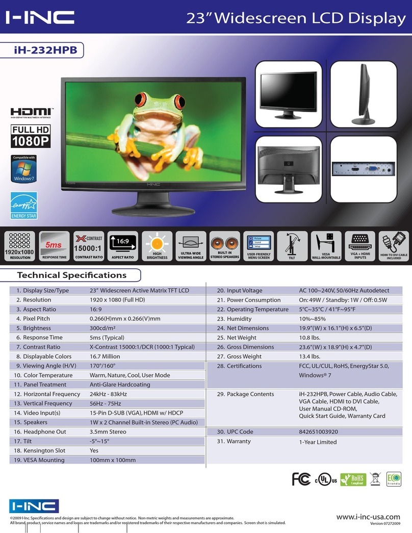 I-Inc iH-232HPB User manual I-Inc iH-232HPB User manual