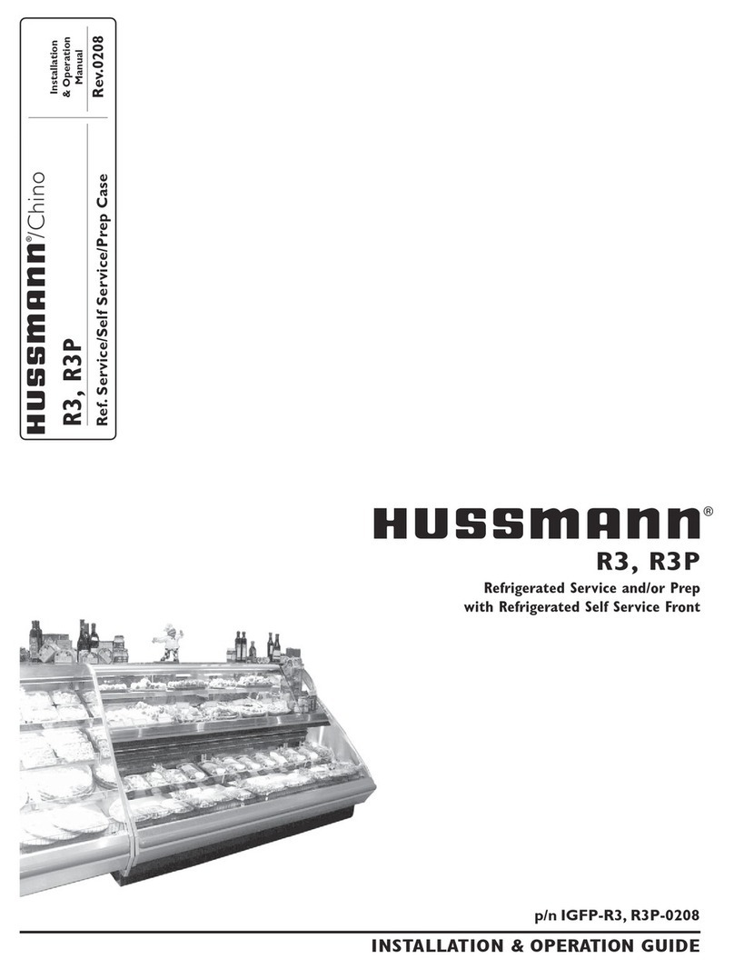 Hussmann R3 Operating instructions Hussmann R3 Operating instructions