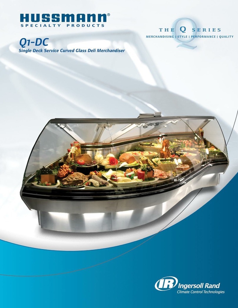 Hussmann Q1-DC Wedge User manual