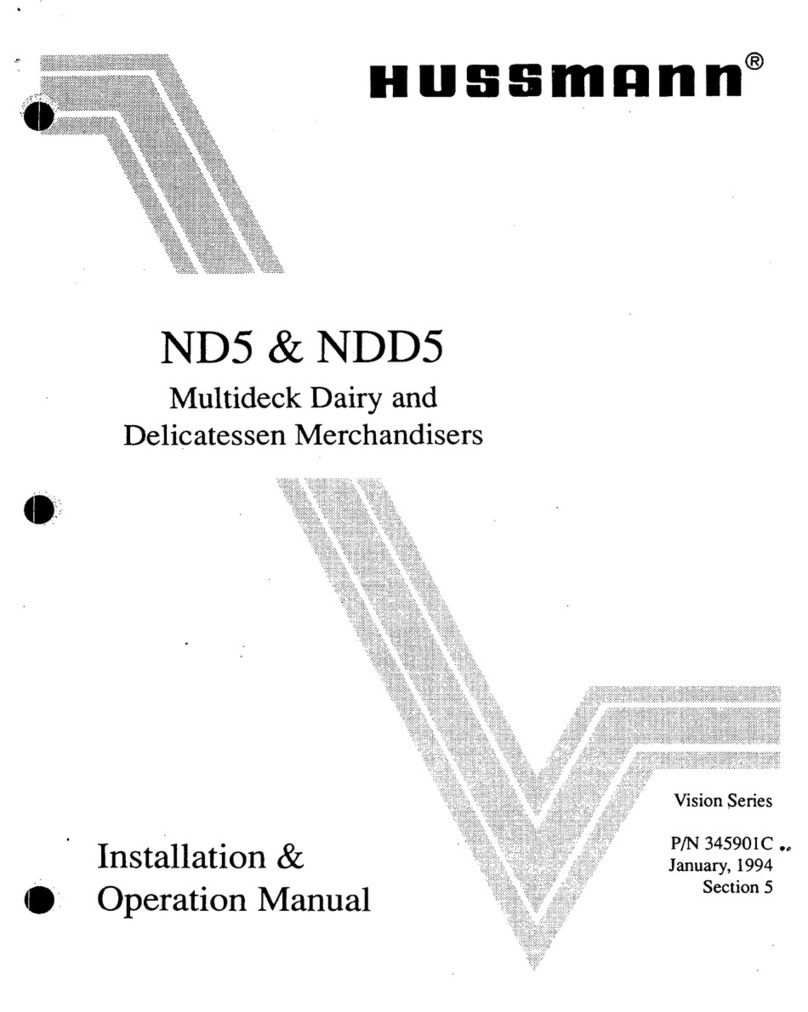 Hussmann NDD5 User manual Hussmann NDD5 User manual