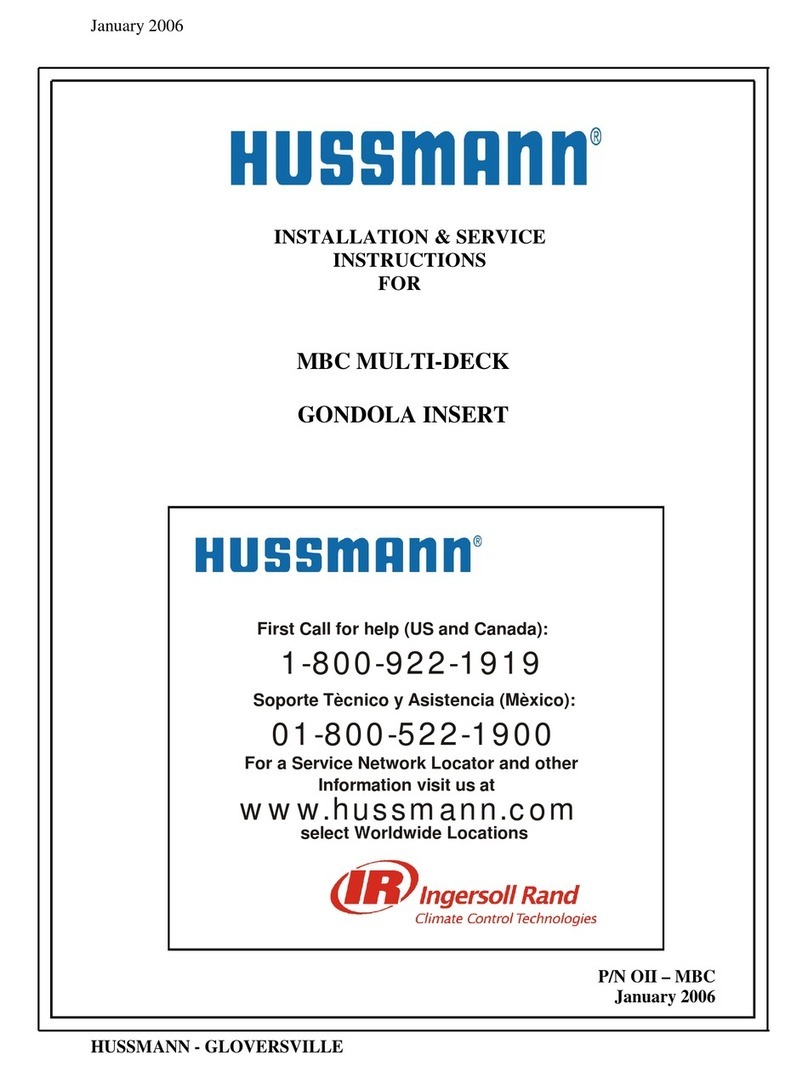 Hussmann MBC Quick guide