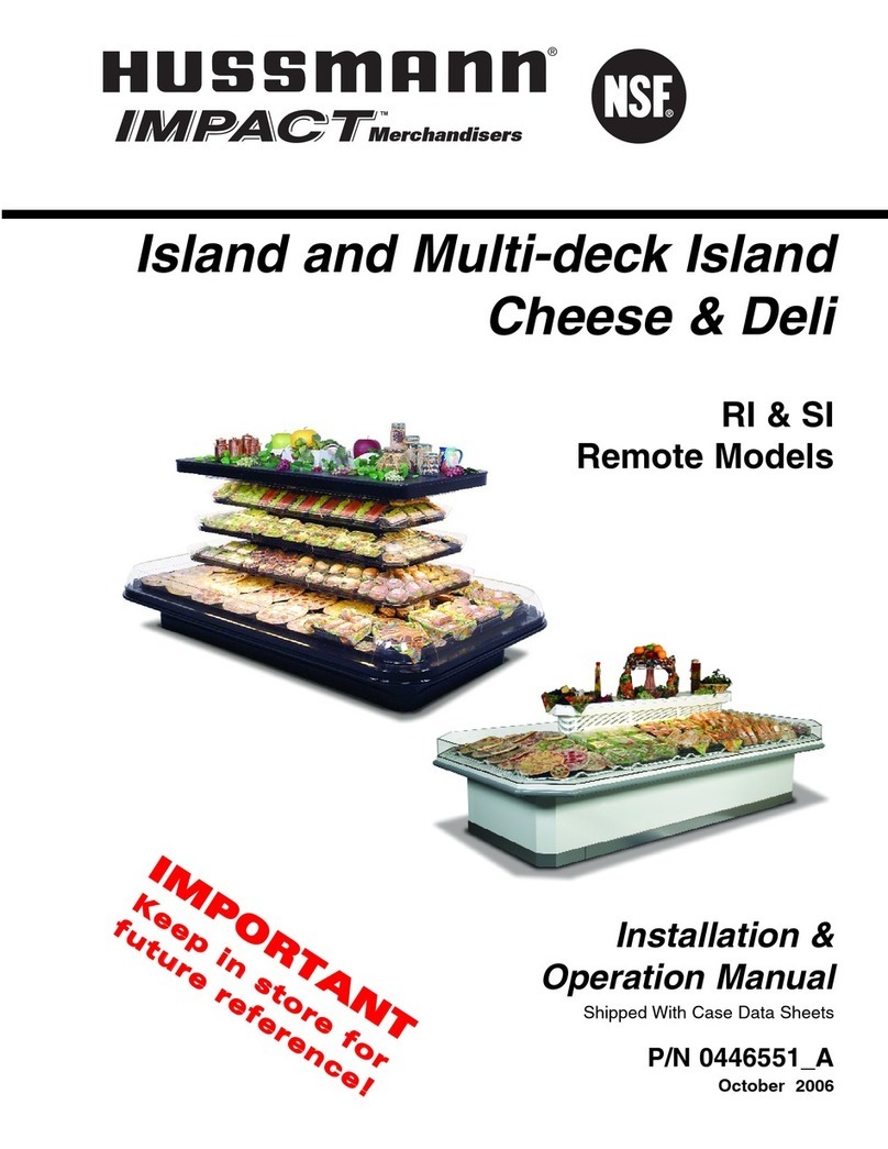 Hussmann RI1 User manual