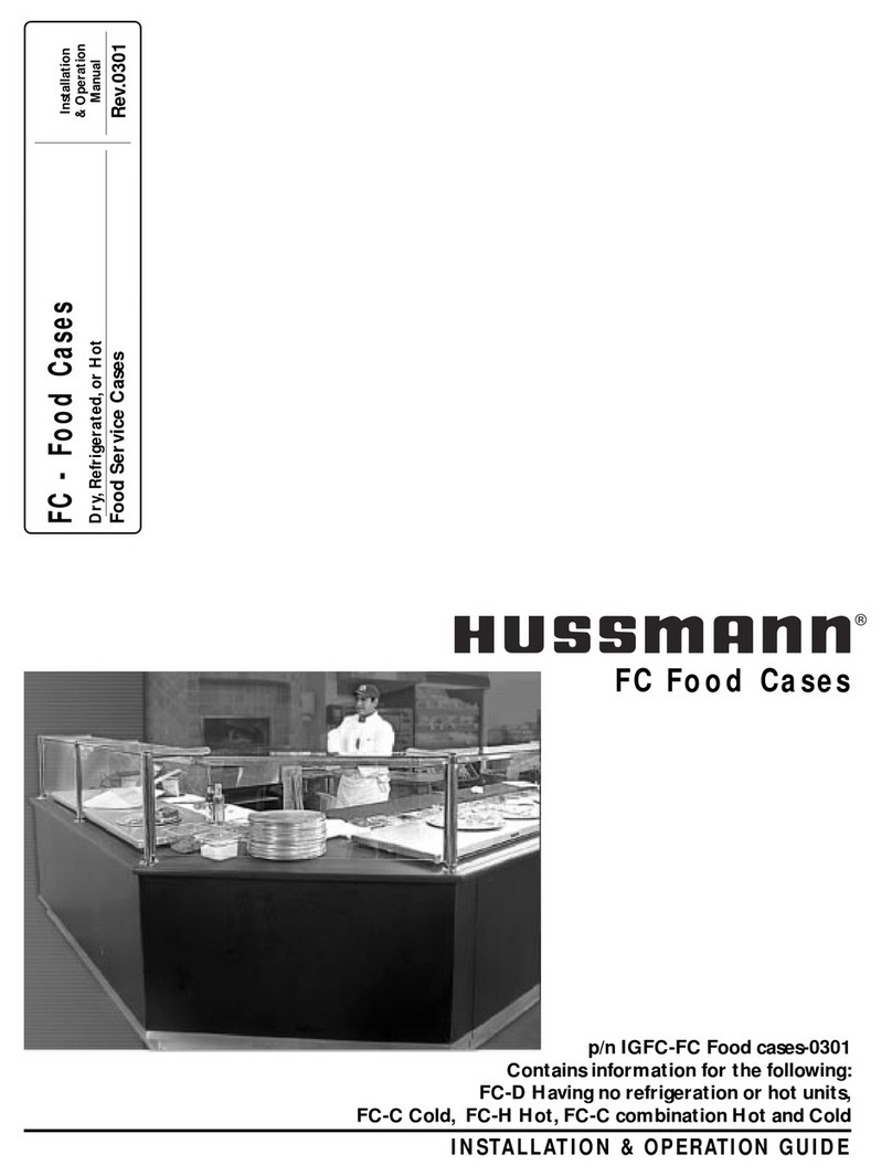 Hussmann Chino RDI-20 Operating instructions Hussmann Chino RDI-20 Operating instructions