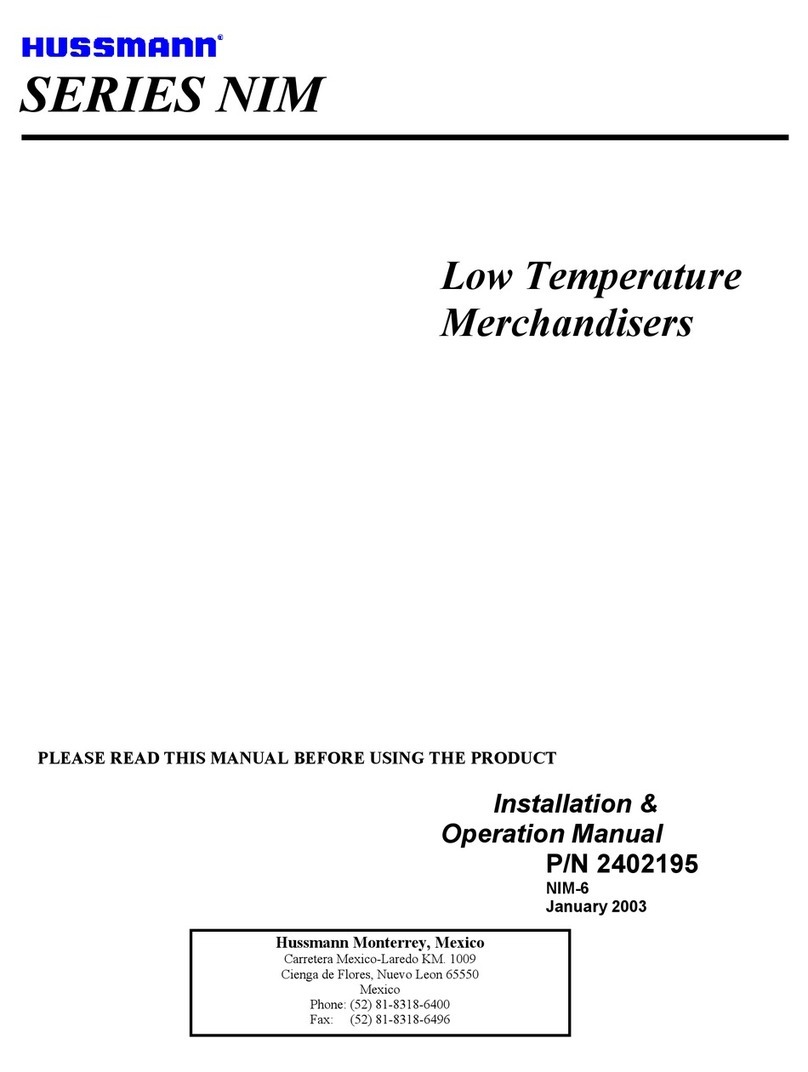 Hussmann NIM User manual