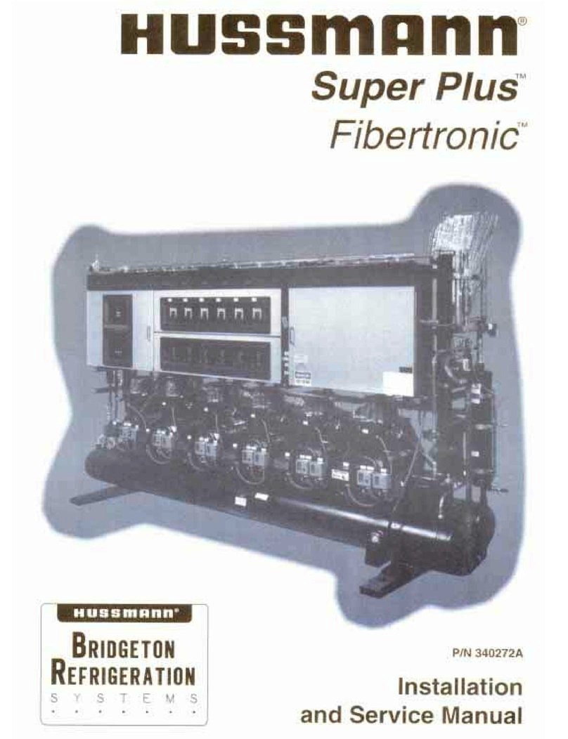Hussmann Super Plus Service manual