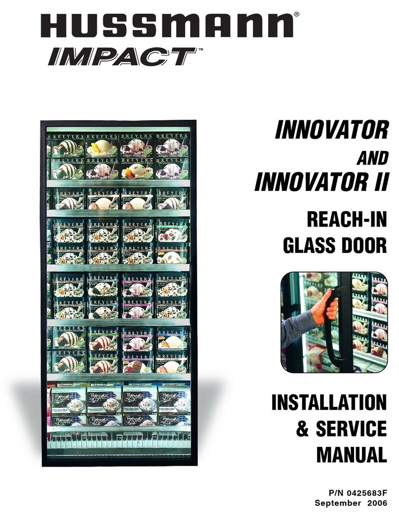 Hussmann Innovator Installation and service manual