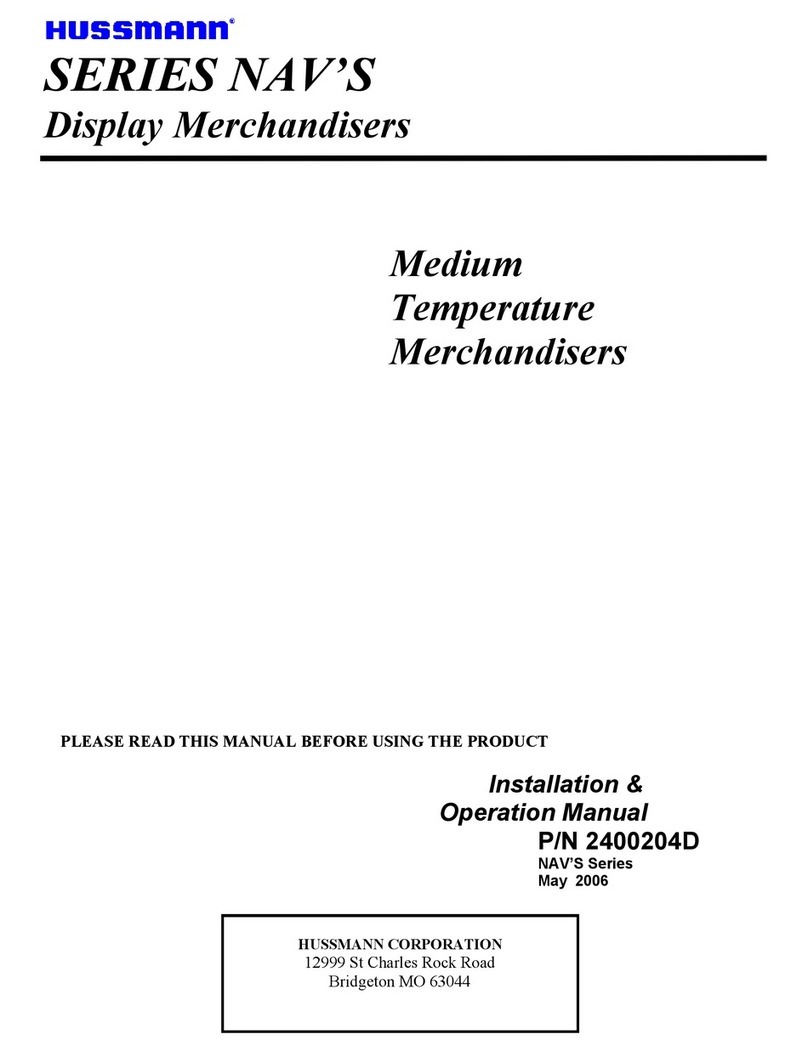 Hussmann NAV-4 User manual