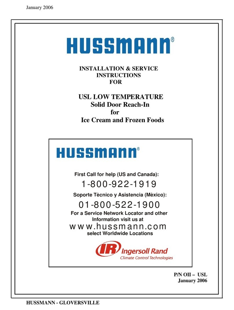 Hussmann USL-2 Quick guide