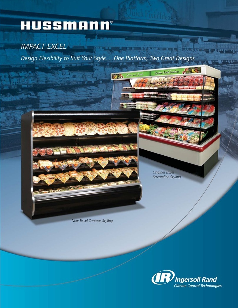 Hussmann IMPACT Excel C2-X User manual