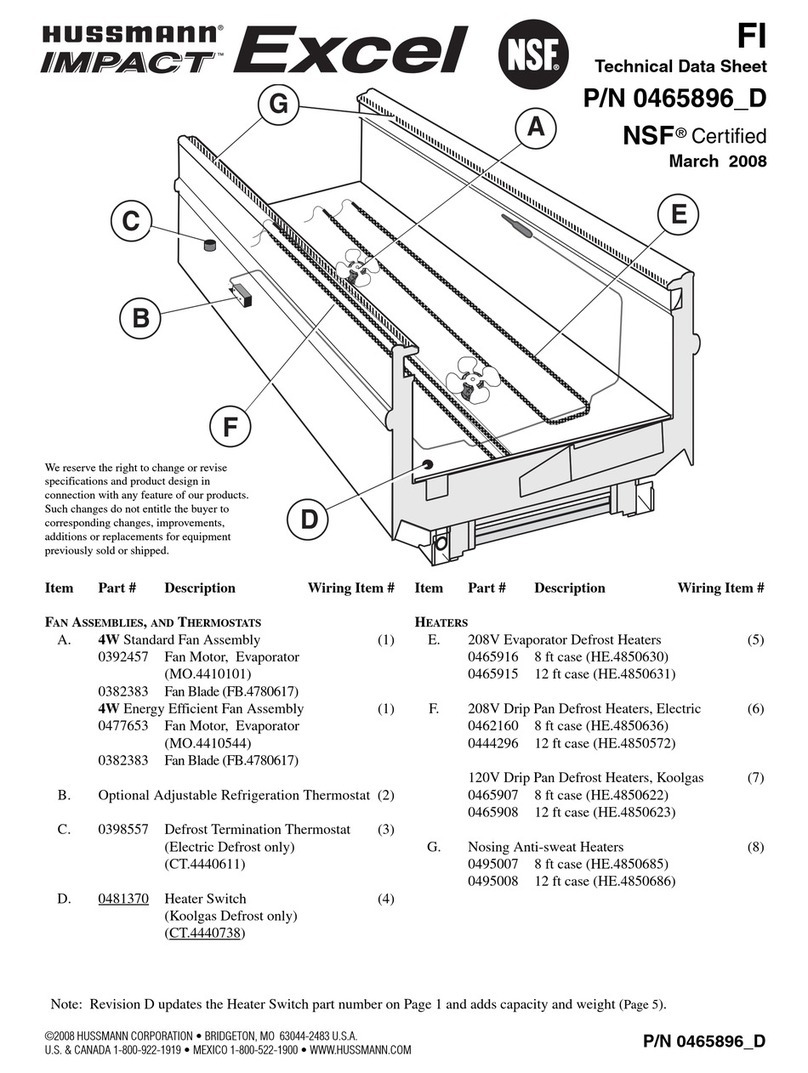Hussmann FI Instruction Manual