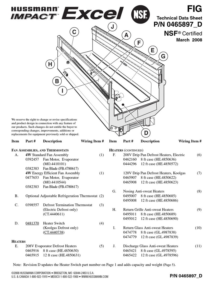 Hussmann FIG Instruction Manual
