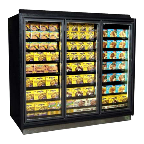 Hussmann IMPACT RL Installation and operation manual