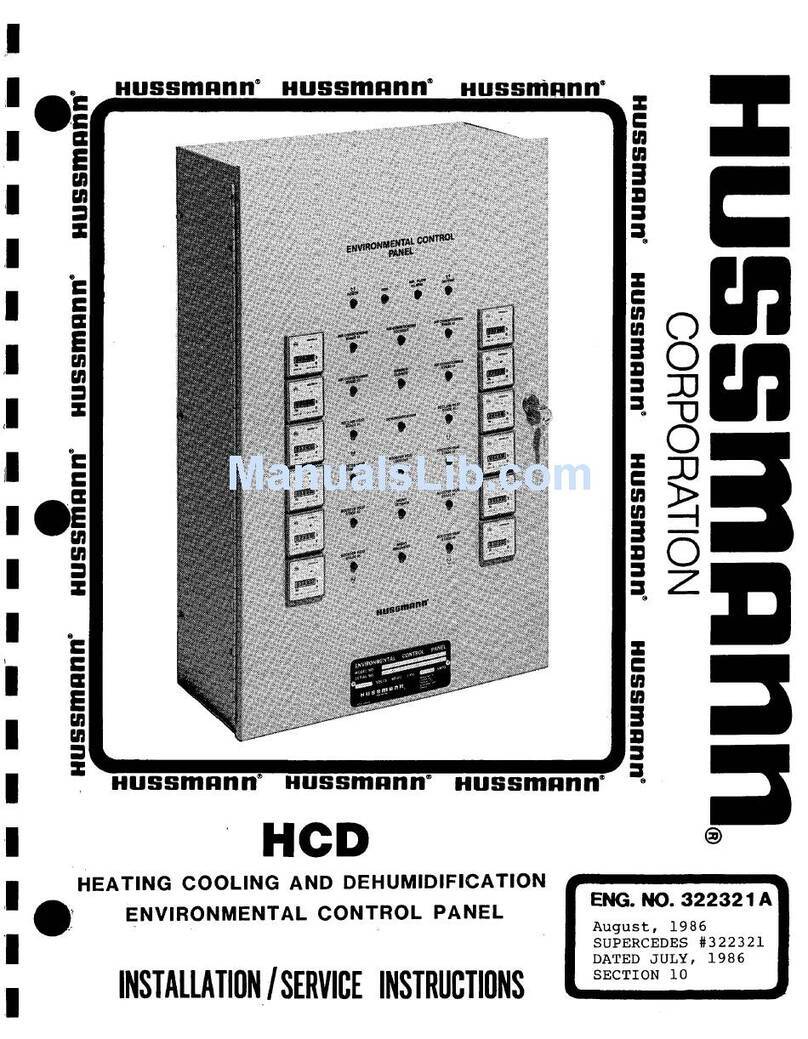 Hussmann HCD install guide