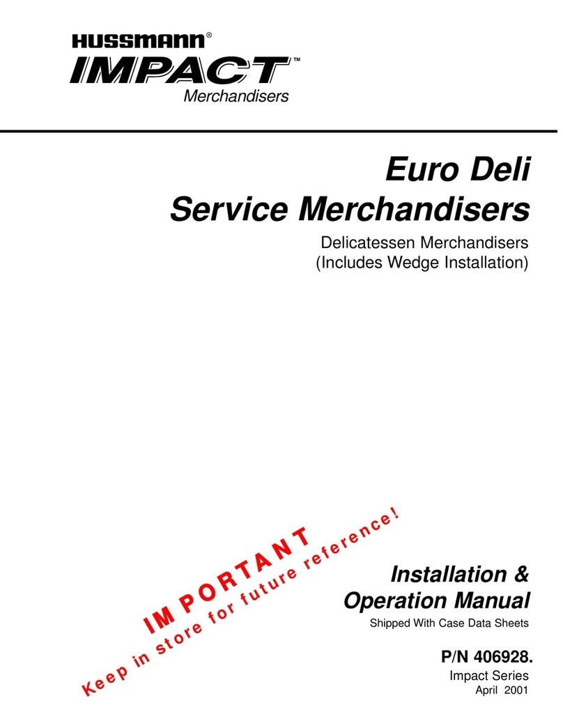 Hussmann IMPACT ED1 User manual