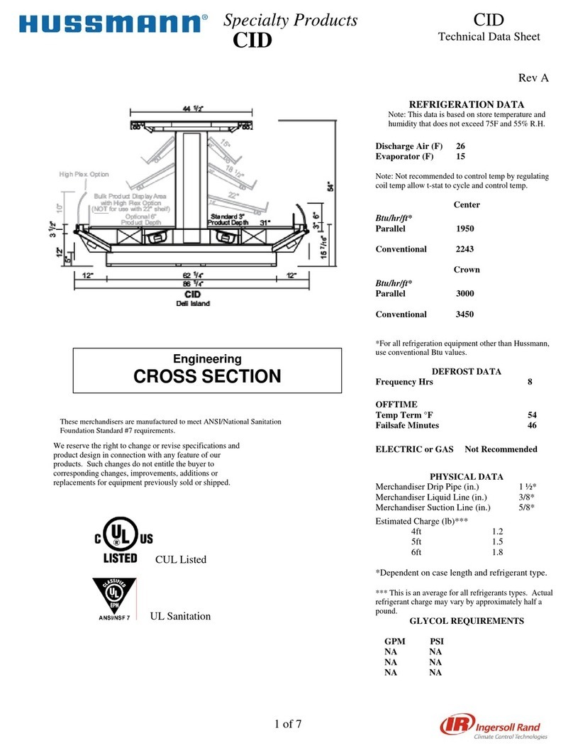 Hussmann CID Instruction Manual