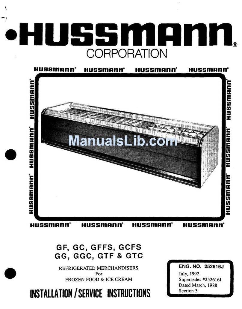 Hussmann GC User manual