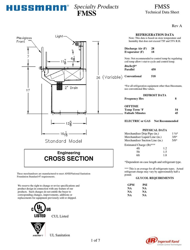 Hussmann FMSS Instruction Manual Hussmann FMSS Instruction Manual