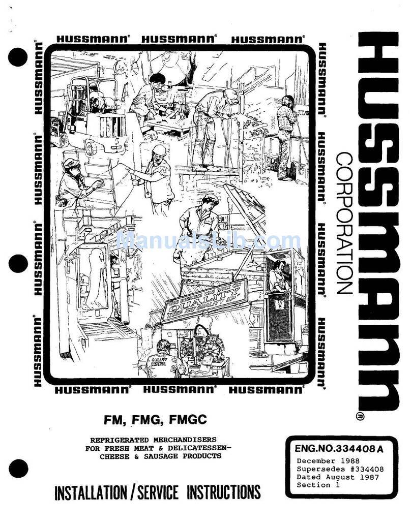 Hussmann FM User manual