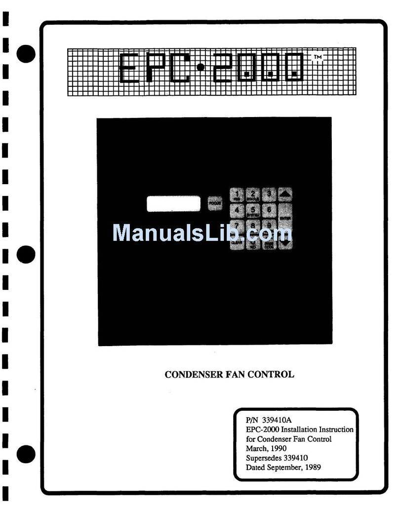 Hussmann EPC-2000 manual