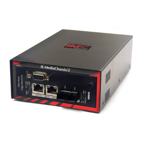 IMC Networks IE-MediaChassis/2 User manual