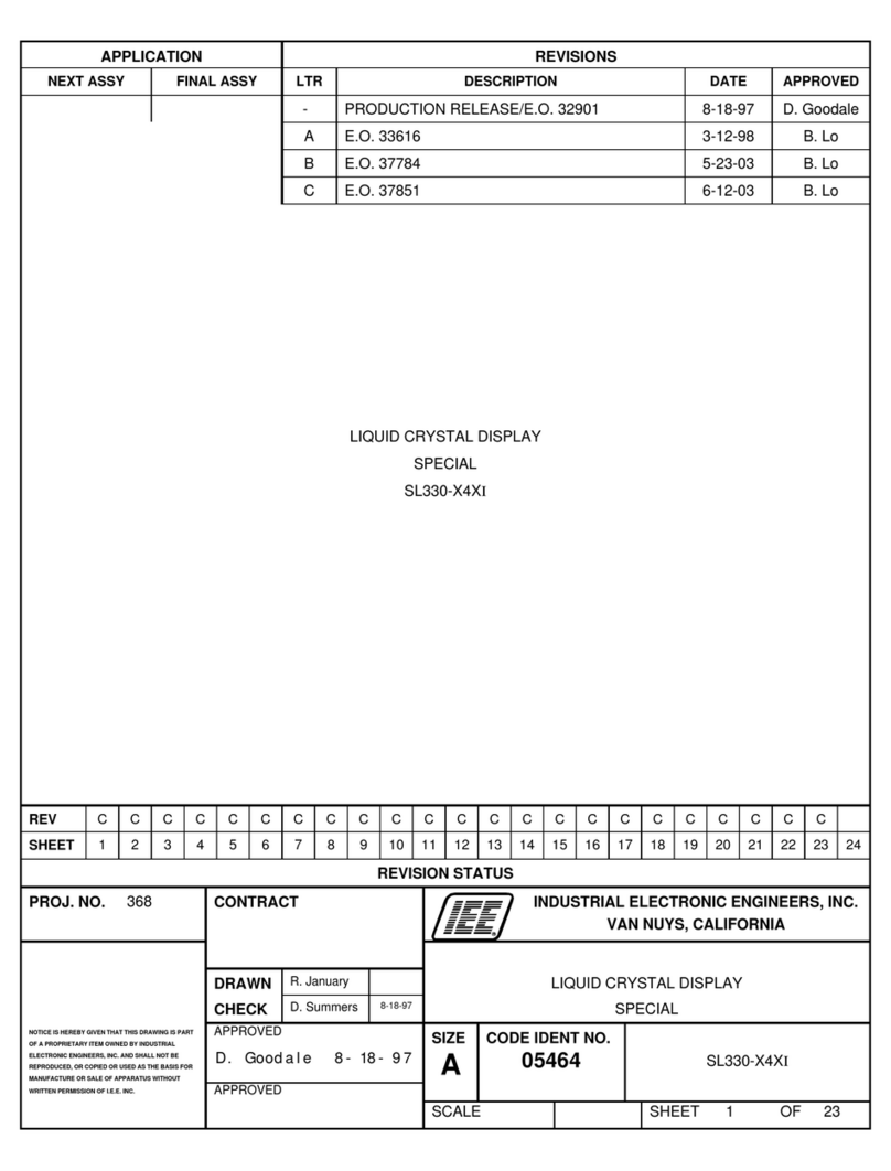 IEE SL330-X4XI User manual